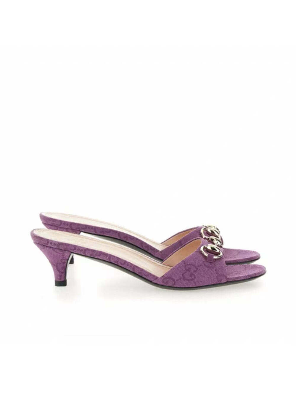 Gucci Horsebit GG Canvas Sandals(PLEASE REQUEST YOUR SIZE BEFORE PURCHASING) - Picture 3 of 4